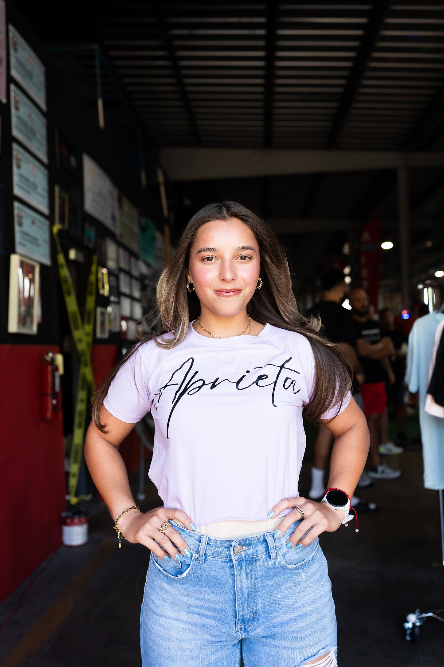 APRTA Brand crop top violeta