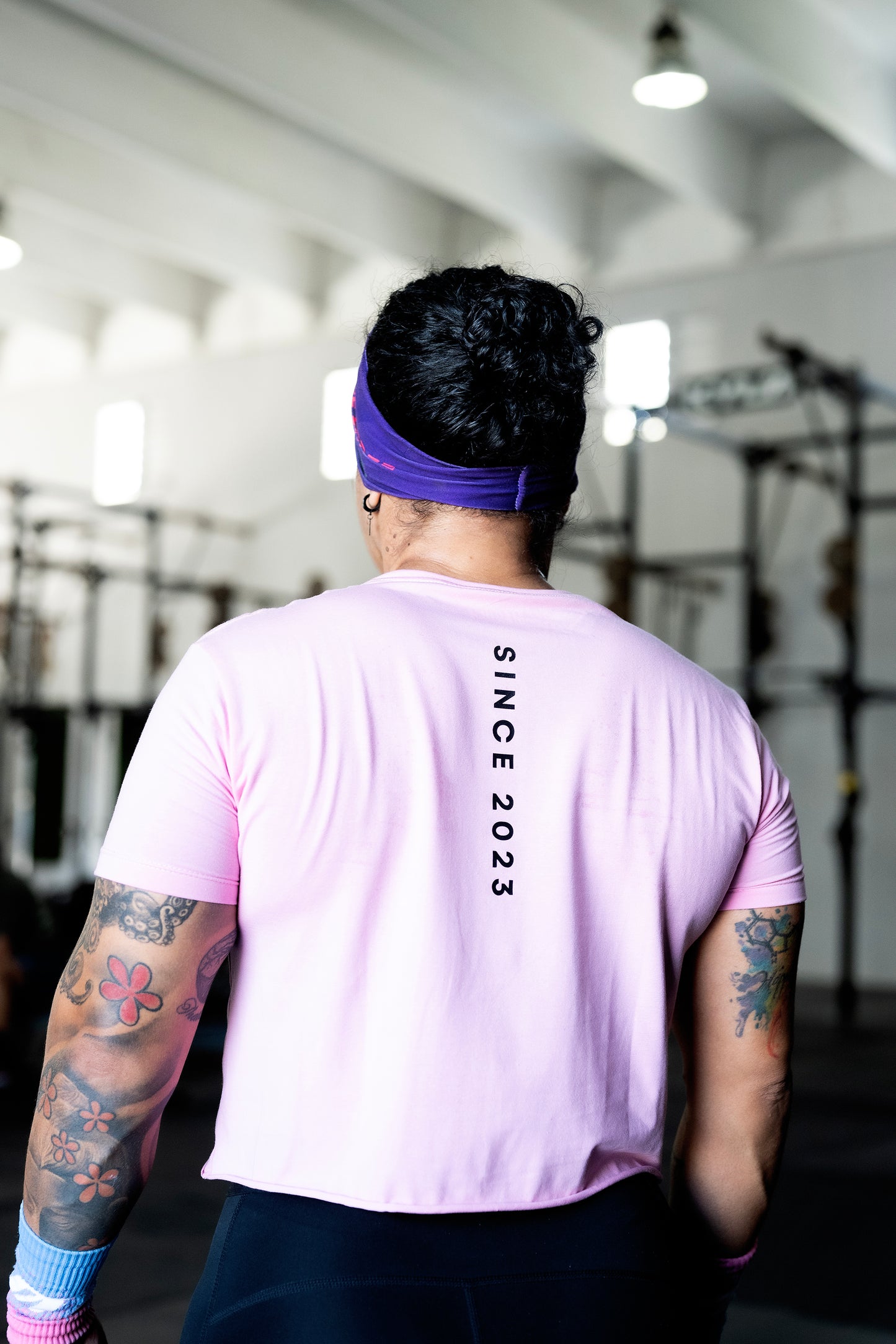 APRTA Brand crop top rosa