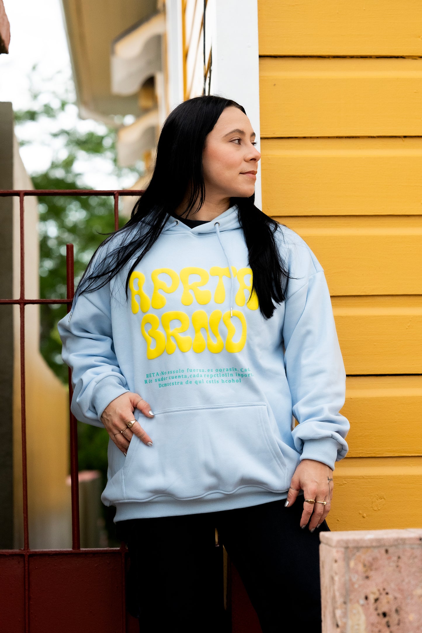 APRTA Brand “Hoodie” Azul