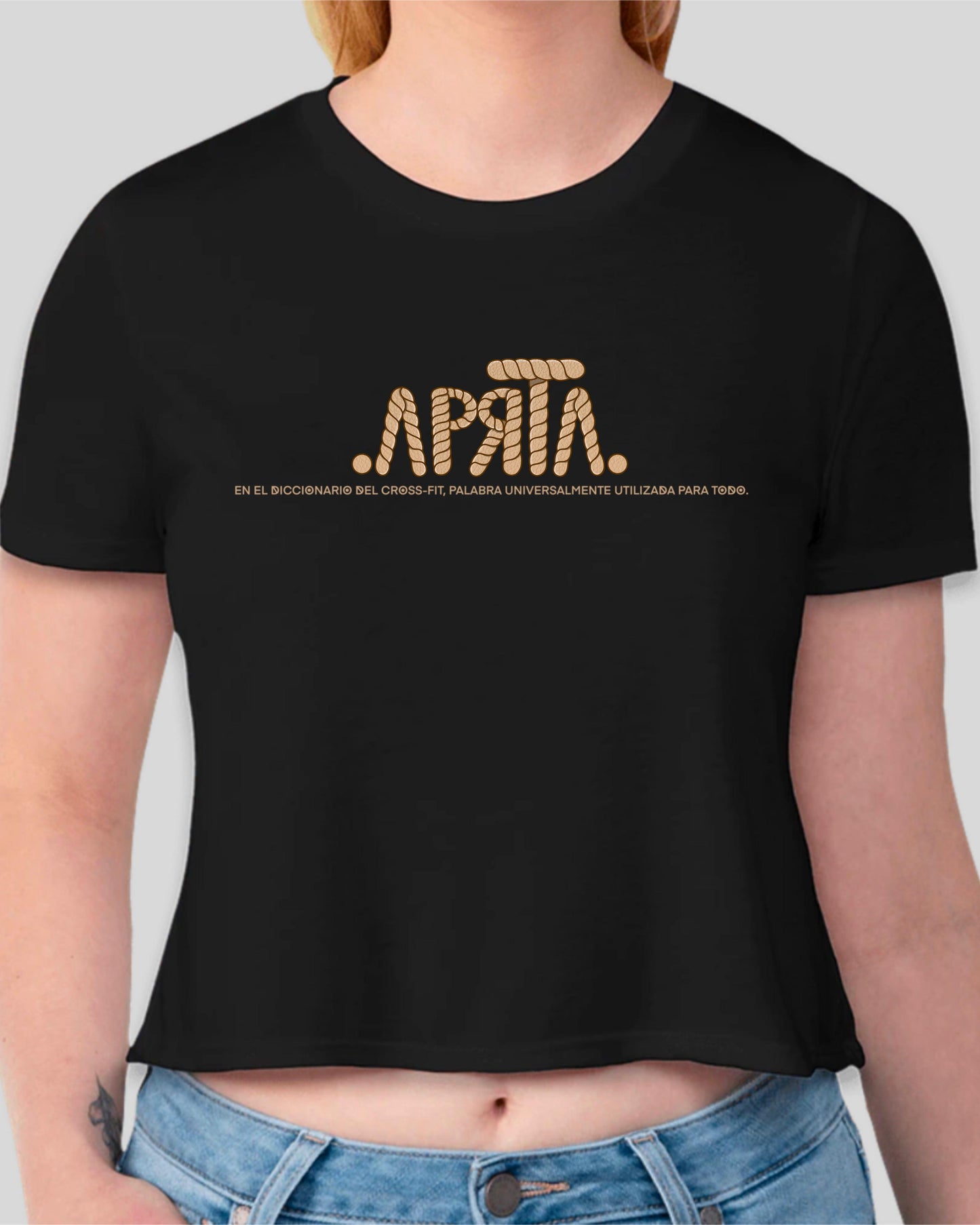 Aprieta Zummer Tee "Crop top"